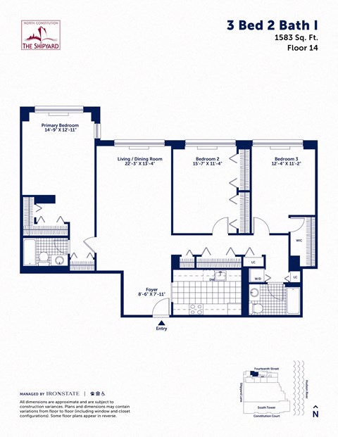 1 14th Street Studio-3 Beds Apartment for Rent - Photo Gallery 65